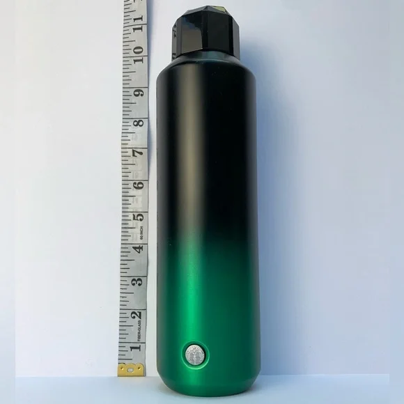Starbucks Ombre Tumbler 20oz Black Green Stainless Steel Bottle 2021 - Picture 10 of 10